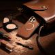 Кожен кейс с MagSafe и вградена поставка за iPhone 17 Pro - Torras QPRO Leather Series (кафяв) 6