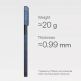 Кевларен кейс с MagSafe за iPhone 17 Pro - Pitaka StarPeak MagEZ 7 Ultra Slim Case Aramid Fiber (тъмносин) 2