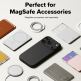 Силиконов (TPU) калъф с MagSafe за iPhone 17 Pro Max - Ringke Silicone Magnetic MagSafe Case (черен) 5