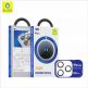 Предпазни сапфирени лещи за камерата на iPhone 17 Pro, iPhone 17 Pro Max - Blueo Sapphire Crystal Original Camera Lens Glass Protector (оранжев) 2
