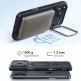 Хибриден кейс с висока степен на защита с MagSafe за iPhone 17 Pro Max - ESR Classic Hybrid HaloLock Kickstand MagSafe Case (черен-прозрачен) 5