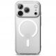 Хибриден кейс с висока степен на защита с MagSafe за iPhone 17 Pro  - Ringke Fusion Magnetic Case (прозрачен-мат) 1