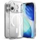 Хибриден кейс с висока степен на защита с MagSafe за iPhone 17 Pro  - Ringke Fusion Magnetic Case (прозрачен-мат) 3