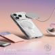 Хибриден кейс с висока степен на защита с MagSafe за iPhone 17 Pro  - Ringke Fusion Magnetic Case (прозрачен-мат) 4