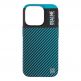 Поликарбонатов кейс за iPhone 16 Pro Max - OBALME Flossy Stripes Hard Case (черен-зелен) 1