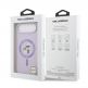 Дизайнерски силиконов кейс с MagSafe за iPhone 17 Air - Karl Lagerfeld Liquid Silicone Karl and Choupette Heads MagSafe Case (лилав) 6