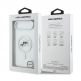 Хибриден удароустойчив кейс с MagSafe за iPhone 17 Air - Karl Lagerfeld IML Karl and Choupette Heads Metal Frame MagSafe Case (прозрачен) 4