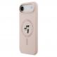 Дизайнерски силиконов кейс с MagSafe за iPhone 17 Air - Karl Lagerfeld Liquid Silicone Karl and Choupette Heads MagSafe Case (розов) 1