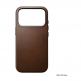 Кожен (естествена кожа) кейс с MagSafe за iPhone 17 Pro - Nomad Traditional Leather MagSafe Case (кафяв) 2