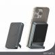 Преносима външна батерия с 2xUSB-C порта и безжично зареждане с MagSafe - 4smarts OneStyle MagSafe PowerBank 5000 mAh (черен) 2