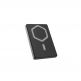 Преносима външна батерия с USB-C порт и безжично зареждане с MagSafe - Urban Armor Gear Ultra Slim Magnetic Wireless Power Bank 5000 mAh (сребрист) 6