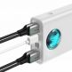 Външна батерия 26800 mAh с 4xUSB и 2xUSB-C изходи за зареждане на смартфони и таблети - Baseus Ambilight Power Bank 65W with Digital Display Quick Charge (бял) 3