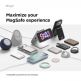 Силиконов (TPU) калъф с MagSafe за iPhone 17 Pro - Elago Magnetic Soft Silicone Case (бял) 4