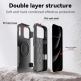 Хибриден удароустойчив кейс с MagSafe за iPhone 17 Pro Max - 4smarts Defend MagSafe Case (черен) 14