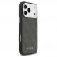 Дизайнерски кожен кейс с MagSafe за iPhone 17 Pro Max - Guess PU 4G MagSafe Leather Hard Case (черен) 3