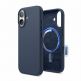 Силиконов (TPU) калъф с MagSafe за iPhone 17 Air  - Elago Magnetic Soft Silicone Case (тъмносин) 1