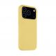 Силиконов калъф с MagSafe за iPhone 17 Pro - Tactical MagForce Velvet Smoothie Cover (жълт) 1