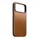 Кожен (естествена кожа) кейс с MagSafe за iPhone 17 Pro Max - Nomad Modern Leather MagSafe Case (светлокафяв) 1