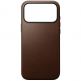 Кожен (естествена кожа) кейс с MagSafe за iPhone 17 Pro Max - Nomad Modern Leather MagSafe Case (тъмнокафяв) 1