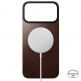 Магнитен кожен (естествена кожа) гръб с MagSafe за iPhone 17 Pro Max - Nomad Magnetic Horween Leather Back (кафяв) 1