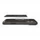 Качествен тънък матиран кейс с MagSafe за iPhone 17 Pro - Spigen Thin Fit MagSafe Case (тъмносив) 3