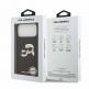 Дизайнерски силиконов кейс с MagSafe за iPhone 17 Pro Max - Karl Lagerfeld Liquid Silicone Double Heads MagSafe Case (черен) 6