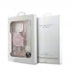 Хибриден удароустойчив кейс с MagSafe и връзка за ръка за iPhone 17 Pro - Guess IML Flowers Pearl MagSafe Case (розов) 6