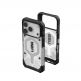 Удароустойчив хибриден кейс с MagSafe за iPhone 17 Pro - Urban Armor Gear Pathfinder Clear MagSafe Case (прозрачен) 2