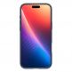 Удароустойчив силиконов (TPU) калъф за iPhone 17 Pro Max  - Spigen Liquid Air Case (тъмносин) 3