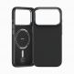 Удароустойчив кевларен кейс с MagSafe за iPhone 17 Pro - Benks Magnetic Armor Pro Kevlar Case Metal Frame Camera Control Case 600D (черен) 2