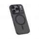 Хибриден удароустойчив кейс с MagSafe за iPhone 17 Pro - Benks Magnetic Lucid Armor Camera Control Case (черен) 1