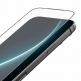 Матирано калено стъклено защитно покритие за дисплея на iPhone 17 Pro Max - Benks JoyTouch Matte Tempered Glass Film (0.30mm) (черен-прозрачен) 3
