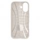 Удароустойчив силиконов (TPU) калъф за iPhone 17 - Spigen Liquid Air Case (бежов) 2