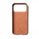 Премиум кожен (естествена кожа) кейс с MagSafe за iPhone 17 Pro Max - Mujjo Full Leather MagSafe Case (кафяв) 2