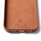 Премиум кожен (естествена кожа) кейс с MagSafe за iPhone 17 Pro Max - Mujjo Full Leather MagSafe Case (кафяв) 3