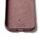 Премиум кожен (естествена кожа) кейс с MagSafe за iPhone 17 Pro - Mujjo Full Leather MagSafe Case (червен) 3