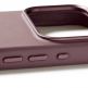 Премиум кожен (естествена кожа) кейс с MagSafe за iPhone 17 Pro - Mujjo Full Leather MagSafe Case (червен) 6