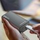 Външна батерия с 1xUSB-A, 2xUSB-C и технология за бързо зареждане - Wozinsky K65 Plus Power Bank 30000 mAh 65W (тъмносив) 5