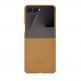 Оригинален кожен кейс за Samsung Galaxy Z Flip7 - Samsung KindSuit Leather Cover EF-VF766PAE (кафяв) 1