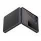 Оригинален кожен кейс за Samsung Galaxy Z Flip7 - Samsung KindSuit Leather Cover EF-VF766PBE (черен) 3
