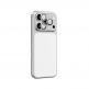 Предпазни сапфирени лещи за камерата на iPhone 17 Pro, iPhone 17 Pro Max - AmazingThing Titan Lens Sapphire Camera Lens Protector (сребрист) 1