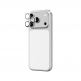 Предпазни сапфирени лещи за камерата на iPhone 17 Pro, iPhone 17 Pro Max - AmazingThing Titan Lens Sapphire Camera Lens Protector (сребрист) 2