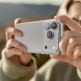 Предпазни сапфирени лещи за камерата на iPhone 17 Pro, iPhone 17 Pro Max - AmazingThing Titan Lens Sapphire Camera Lens Protector (сребрист) 3