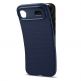 Удароустойчив силиконов (TPU) калъф за iPhone 17 Air - Spigen Liquid Air Case (тъмносин) 2