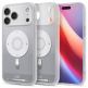 Хибриден кейс с висока степен на защита с MagSafe за iPhone 17 Pro - Spigen Ultra Hybrid MagSafe Classic Silver Case (сребрист)  1