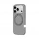 Силиконов (TPU) калъф с MagSafe за iPhone 17 Pro - AmazingThing Cloudie MagSpin Magnetic Soft Silicone Case (сив) 5