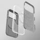 Силиконов (TPU) калъф с MagSafe за iPhone 17 Pro - AmazingThing Cloudie MagSpin Magnetic Soft Silicone Case (сив) 6