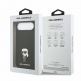 Дизайнерски силиконов кейс с MagSafe за iPhone 17 Air - Karl Lagerfeld Liquid Silicone Metal Ikonik Case (розов) 6