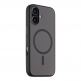 Хибриден удароустойчив кейс с MagSafe за iPhone 17 - Tactical MagForce SmoothIsFast Cover (черен) 1