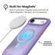 Удароустойчив хибриден кейс с Magsafe за iPhone 17 Air - Speck Presidio Lux Grip MagSafe Case (лилав) 7